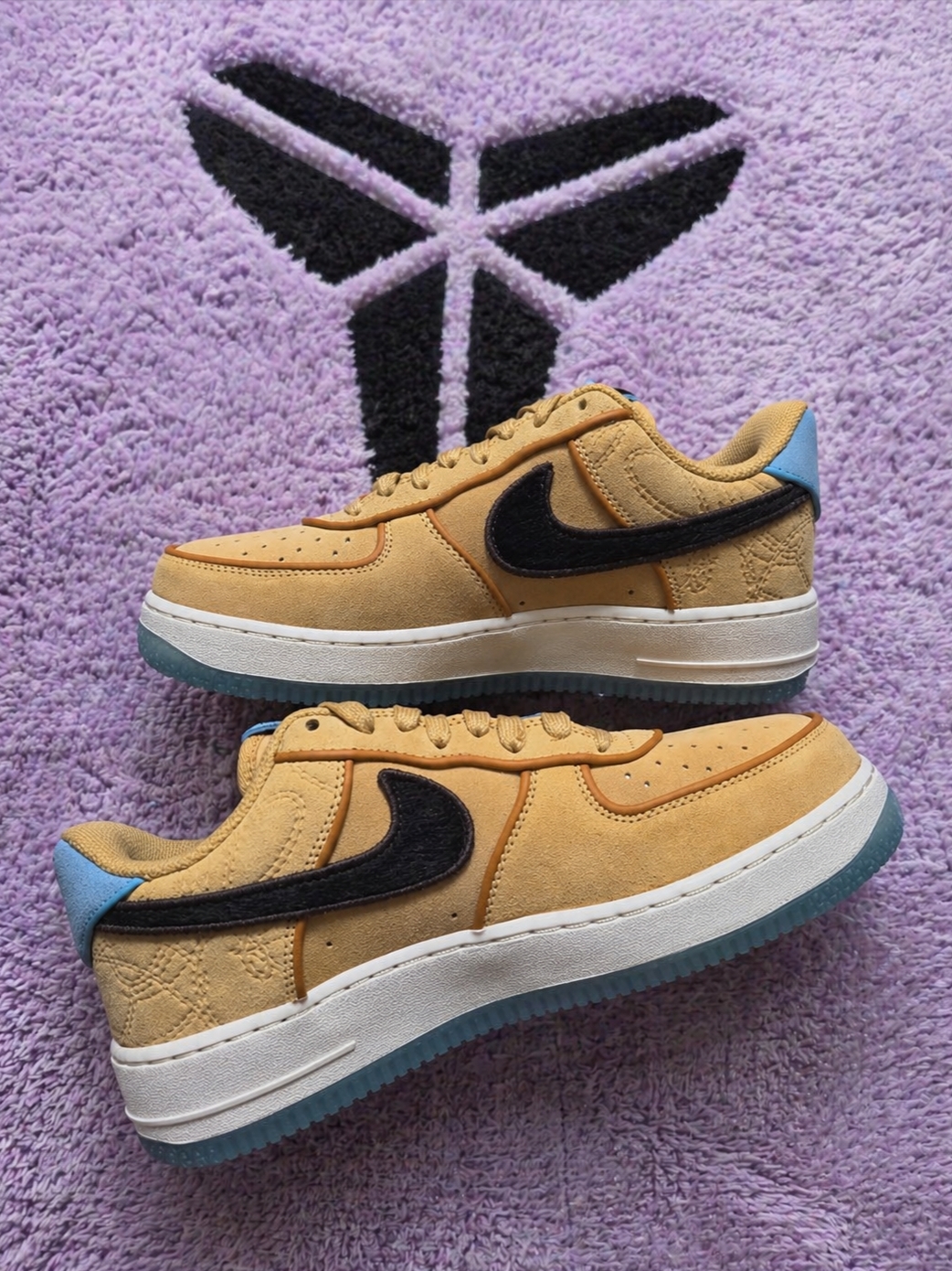 Nike x Kobe Bryant Air Force 1 Low Protro Twine Baroque Brown 착용 스타일