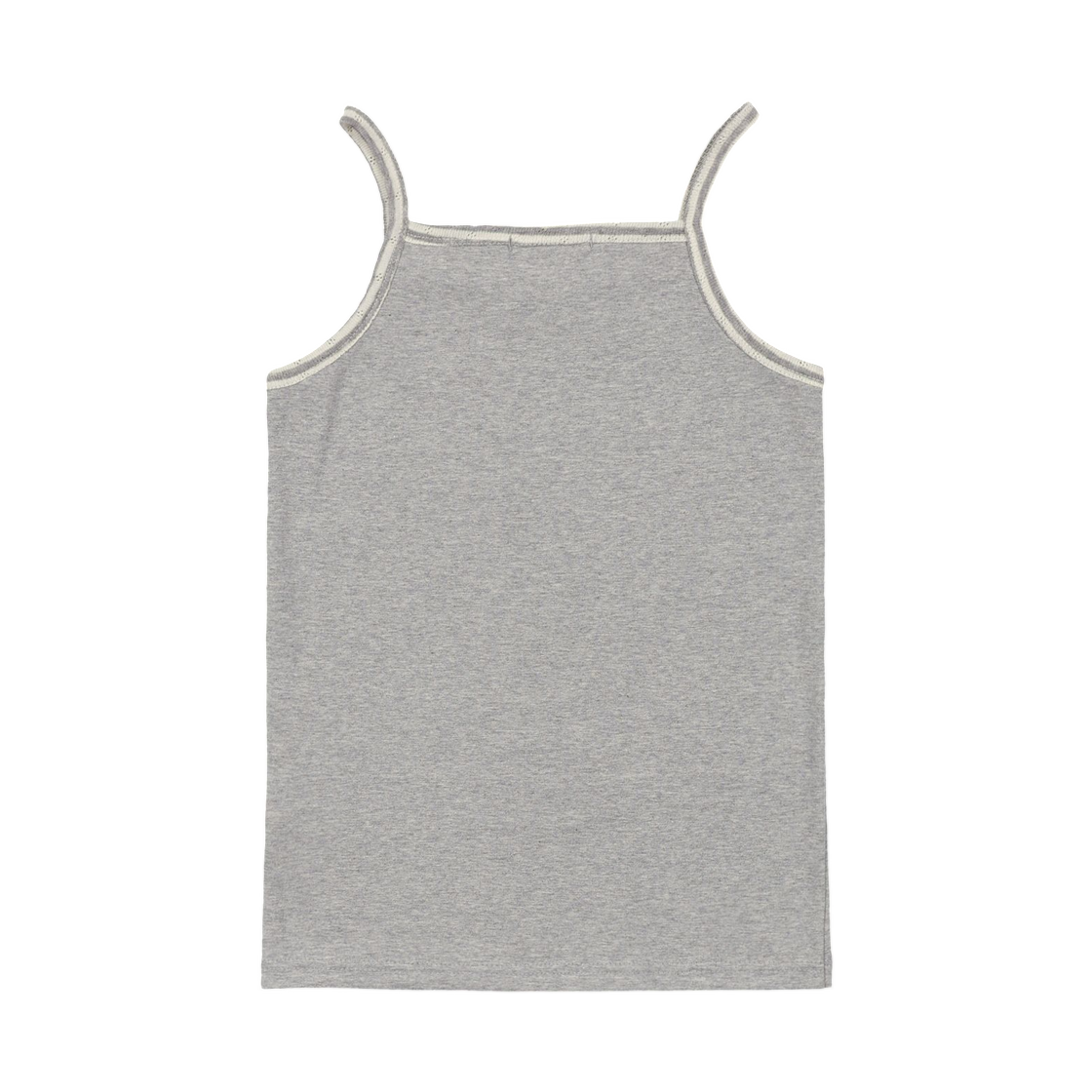 (W) 팬시 클럽 에어리 슬리브리스 그레이((W) Fancy Club Airy Sleeveless Gray) - 2