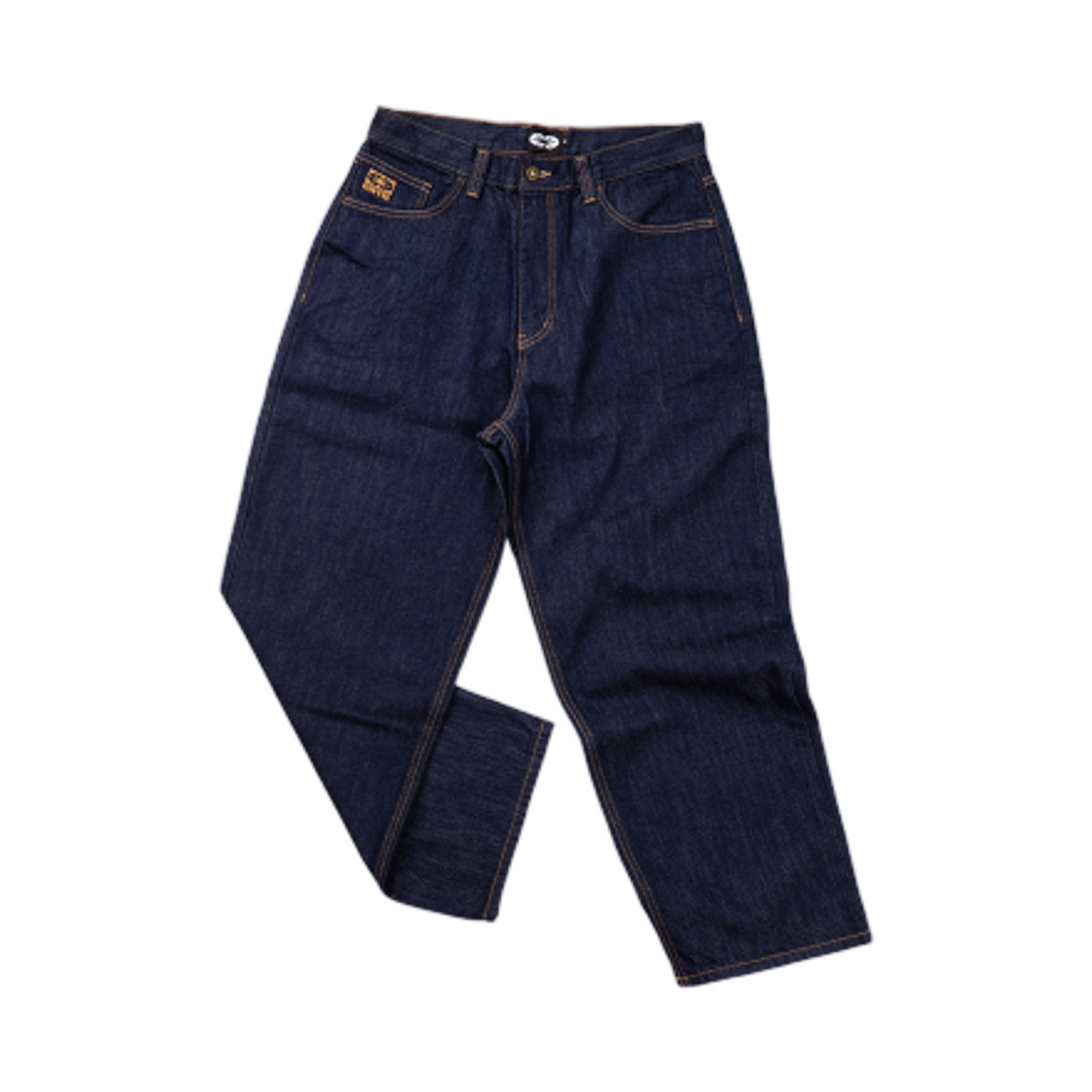 이알티알 에센셜 릴렉스드 로우 데님 팬츠 인디고(ERTR Essential Relaxed Raw Denim Pants Indigo) - 2