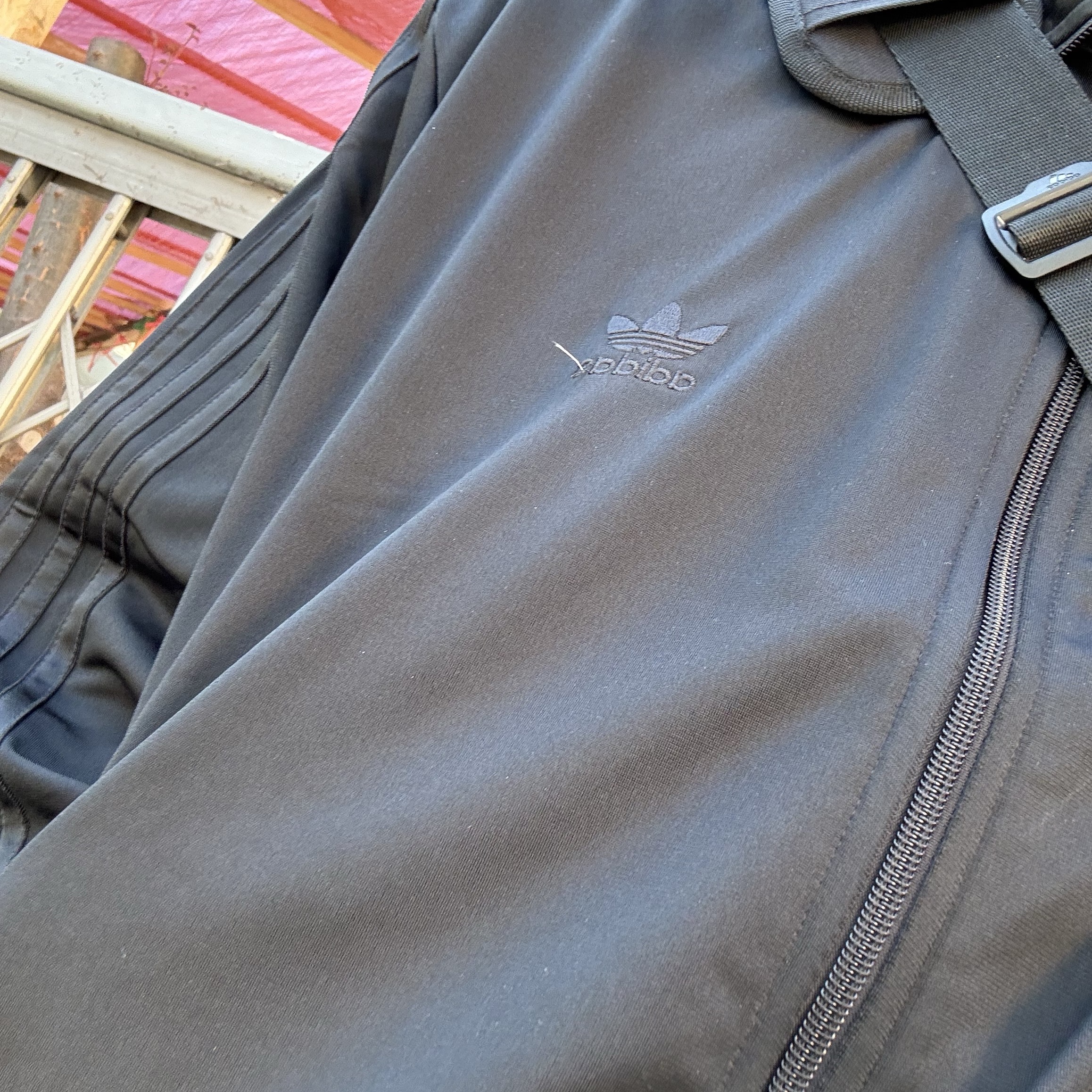 Adidas Adicolor Classic Firebird Track Top Black - KR Sizing 착용 스타일