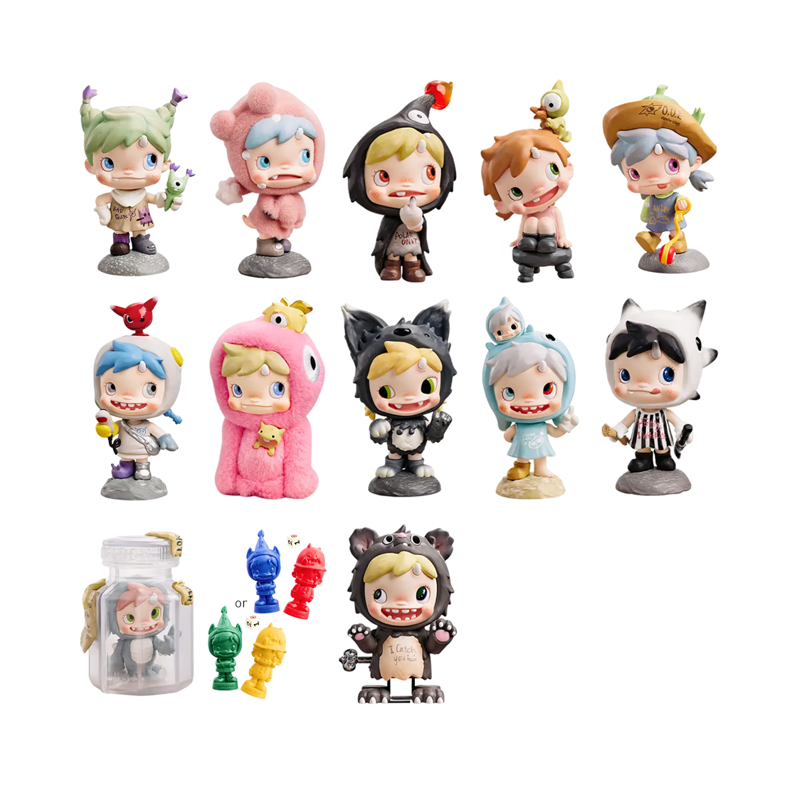 팝마트 폴라 시즌 3 몬스터 마을 시리즈 미개봉 랜덤박스 (12개입)(Pop Mart Polar Season 3 Polar In Monster Viiage Series Figures Sealed Case (12 Blind Boxes)) - 2
