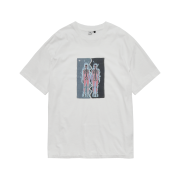 Polyteru 1/2 Graphic T-Shirt 'Skull Couple' White