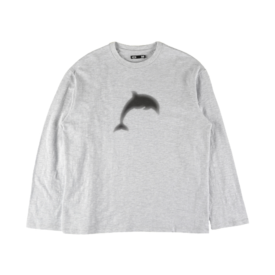 - ERTR Dolphin L/S T-Shirt Melange White