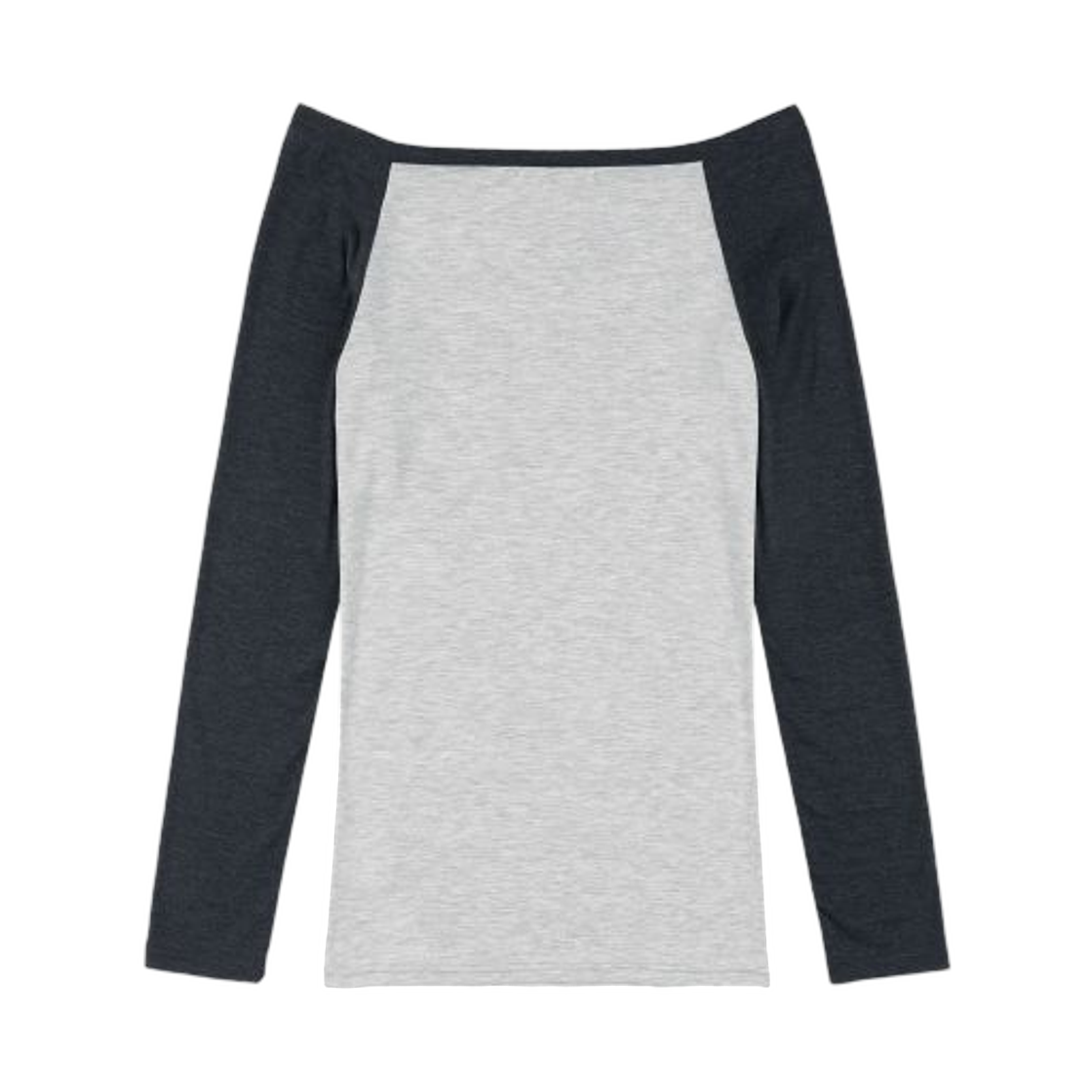 (W) 팬시 클럽 헤븐리 오프숄더 롱슬리브 차콜((W) Fancy Club Heavenly Off Shoulder Long Sleeve Charcoal) - 2