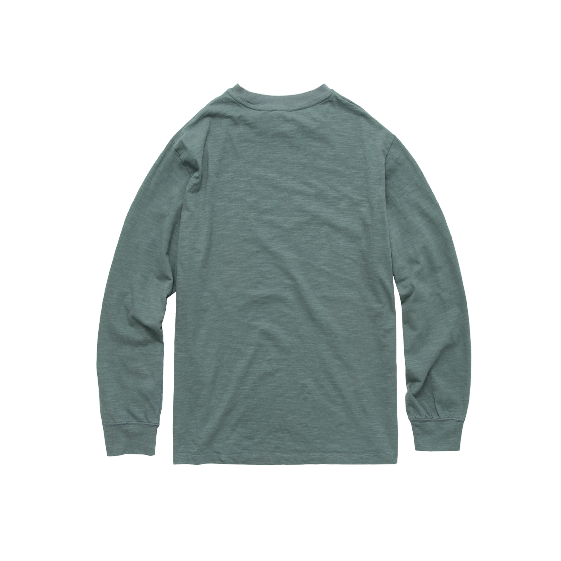 폴리테루 텍스처드 롱 슬리브 슬럽 제이드(Polyteru Textured Long Sleeves Slub Jade) - 2
