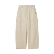 (W) Uniqlo Barrel Cargo Pants Beige