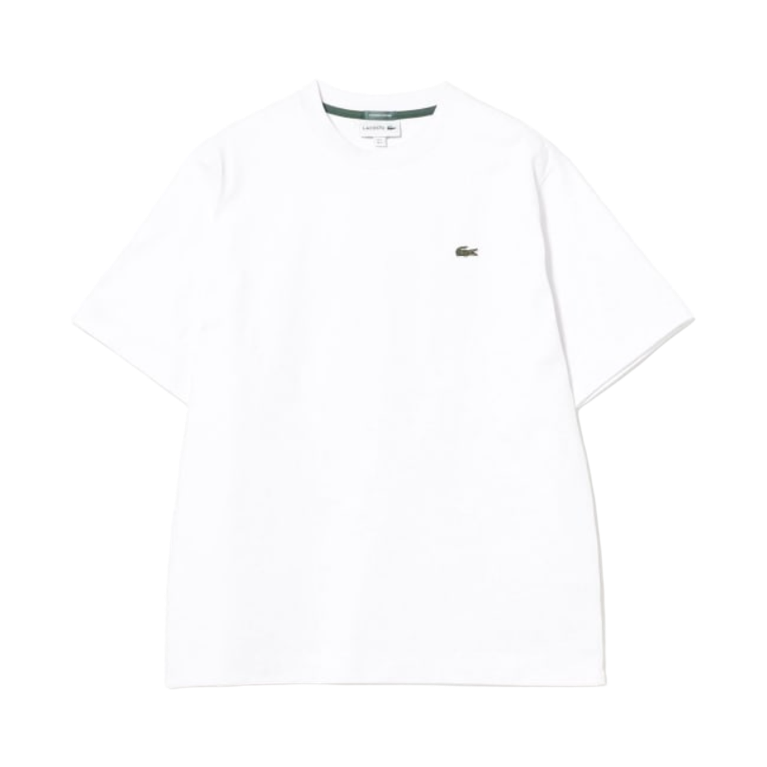 빔즈 x 라코스테 로고 티셔츠 블랑(Beams x Lacoste Logo T-Shirt Blanc) - 1