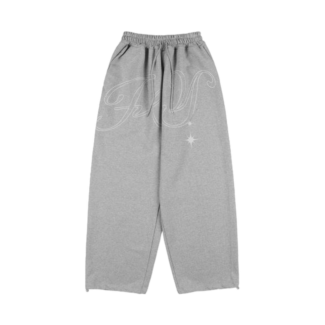 (W) 팬시 클럽 엔젤 빈티지 스웨트팬츠 멜란지((W) Fancy Club Angel Vintage Sweatpants Melange)