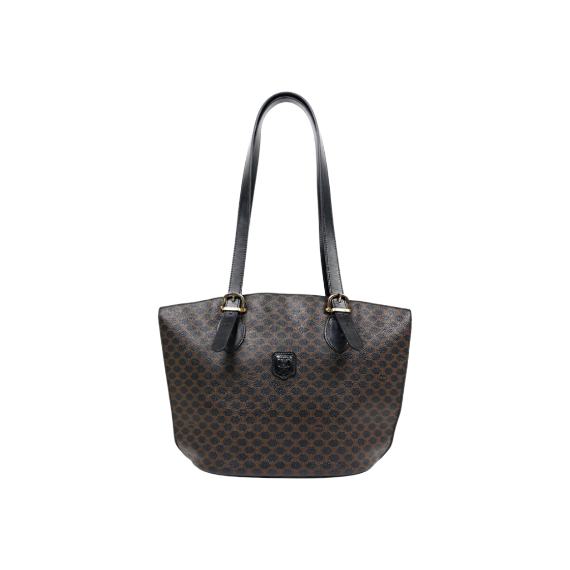 ITFLO5473BVJ Celine Black Macadam Shoulder Bag C-A55780