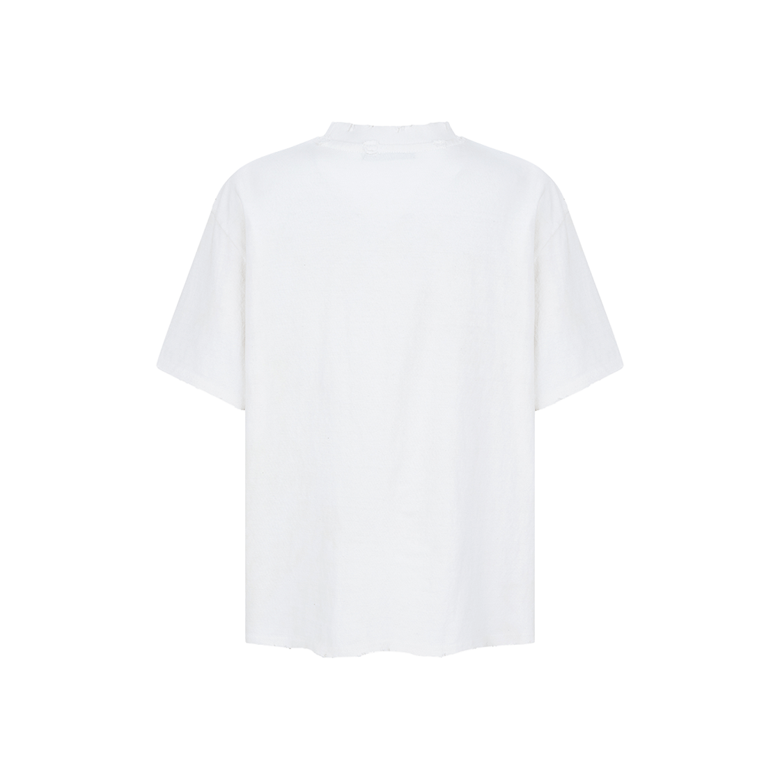 엔드릭스 픽셀 도트 로고 디스트로이드 티셔츠 화이트(EDLIX Pixel Dot Logo Destroyed T-Shirt White) - 2