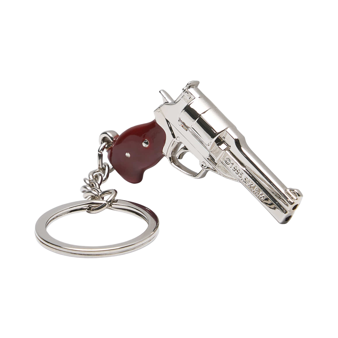 노이스 x 공각기동대 토구사의 총 키링 실버(Noice x Ghost In The Shell Togusa's Gun Keyring Silver)