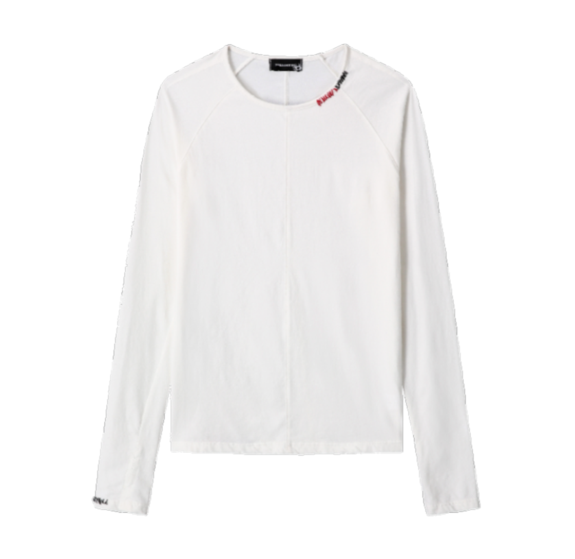 톤얼타이드 바인딩 롱 슬리브 화이트(tornortied Bind Long Sleeve
White)