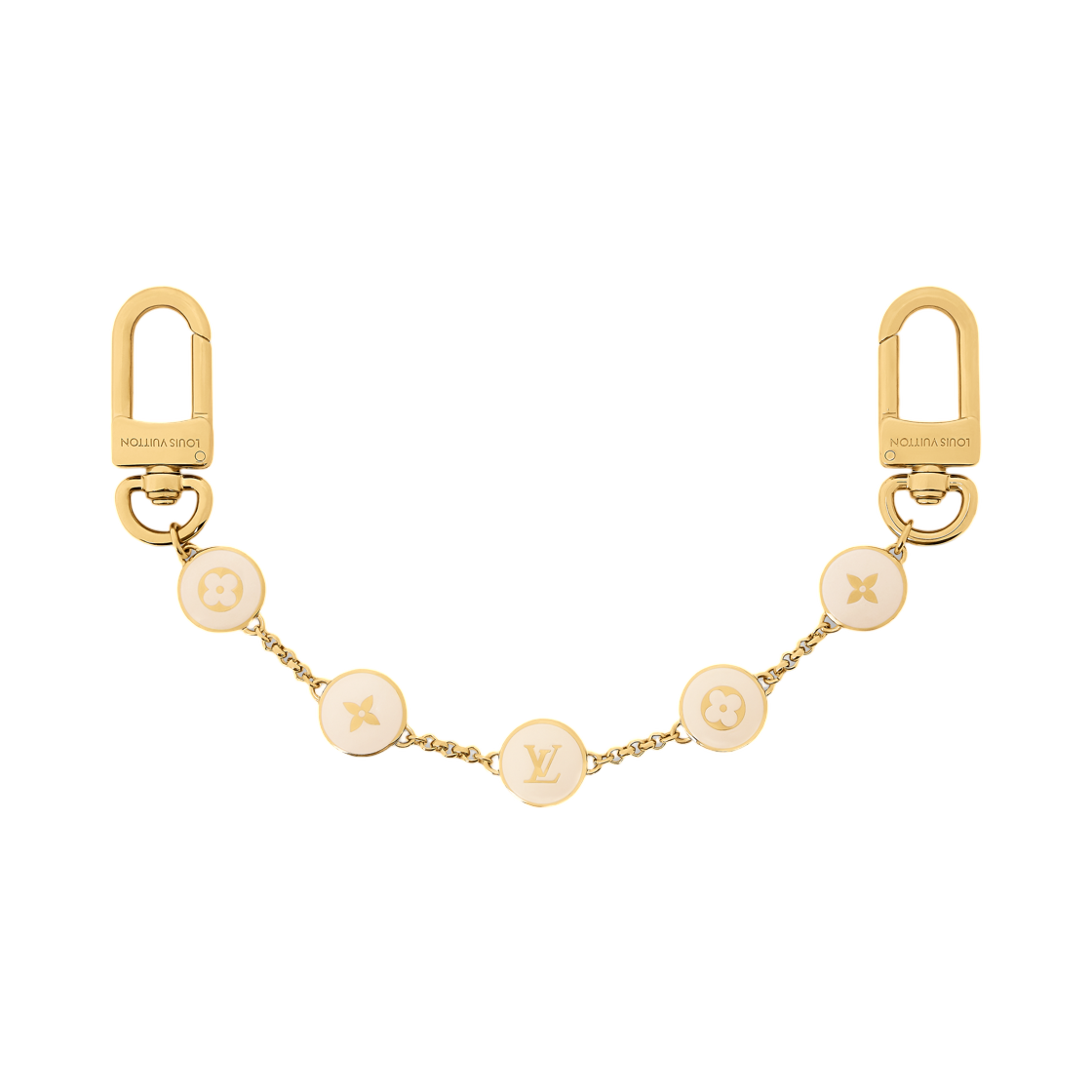 M03960 (W) Louis Vuitton LV Pearly Confetti Chain Bag Gold