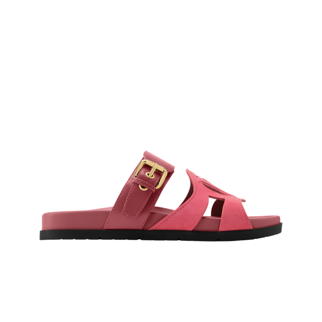 (W) 루이비통 LV 이솔라 컴포트 뮬 브릭 레드((W) Louis Vuitton LV Isola Comfort Mule Brick Red) - 1