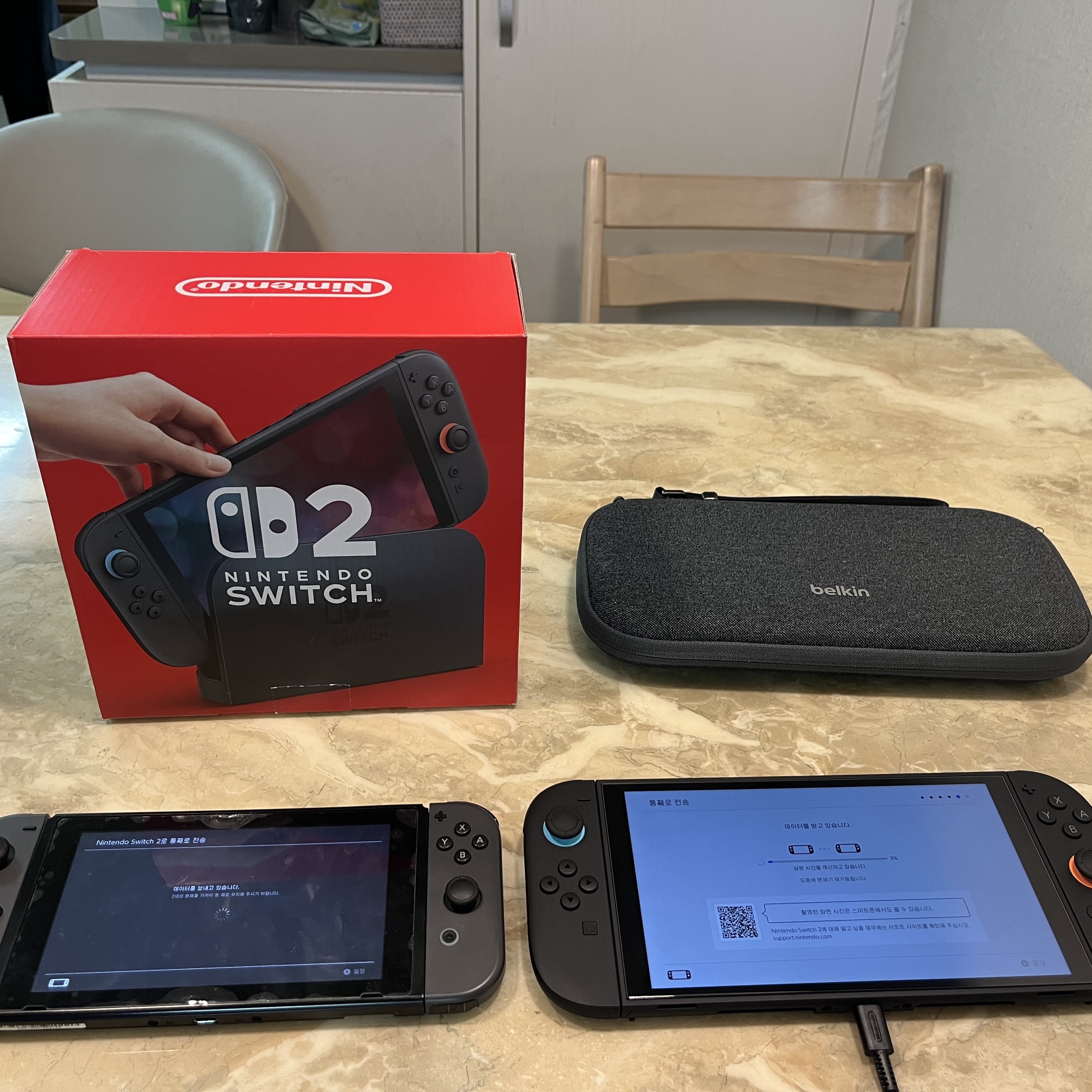 Nintendo Switch 2 Black (Korean Ver.) 착용 스타일