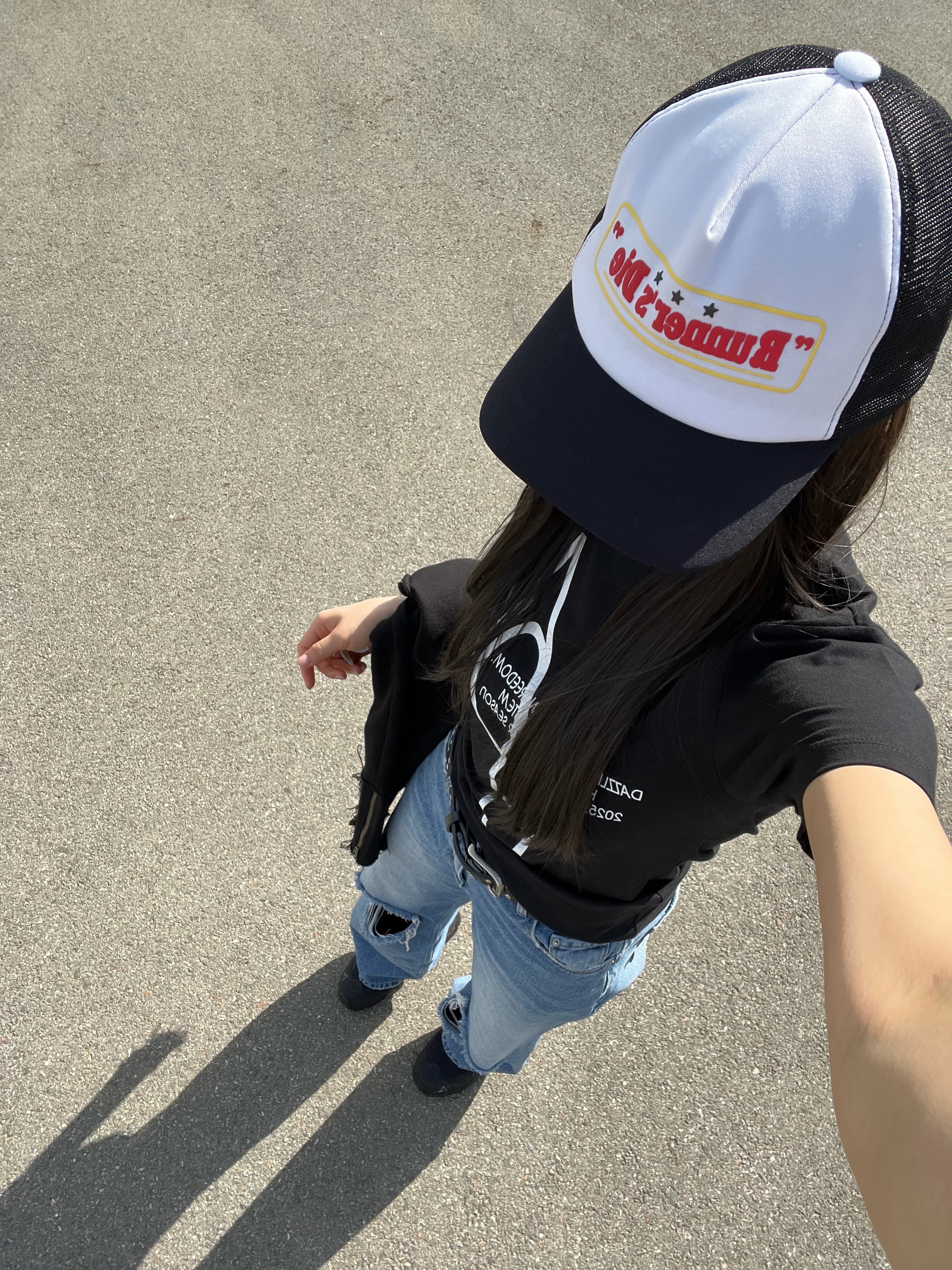 Roa Hiking Katharina Black 착용 스타일