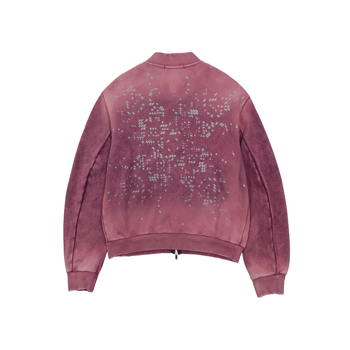 엔드릭스 헤비 페이디드 라이닝 스웻 자켓 빈티지 퍼플(EDLIX Heavy Faded Linings Sweat Jacket Vintage purple) - 2