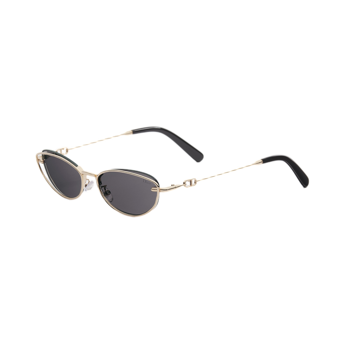 PTCDB1UXR-D0A0 (W) Dior Petit CD B1U Sunglasses Gradient Oval Gray
