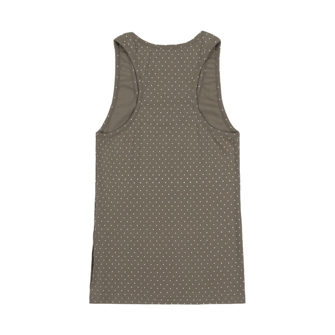(W) 팬시 클럽 도트 버튼 슬리브리스 브라운((W) Fancy Club Dot Button Sleeveless Brown) - 2