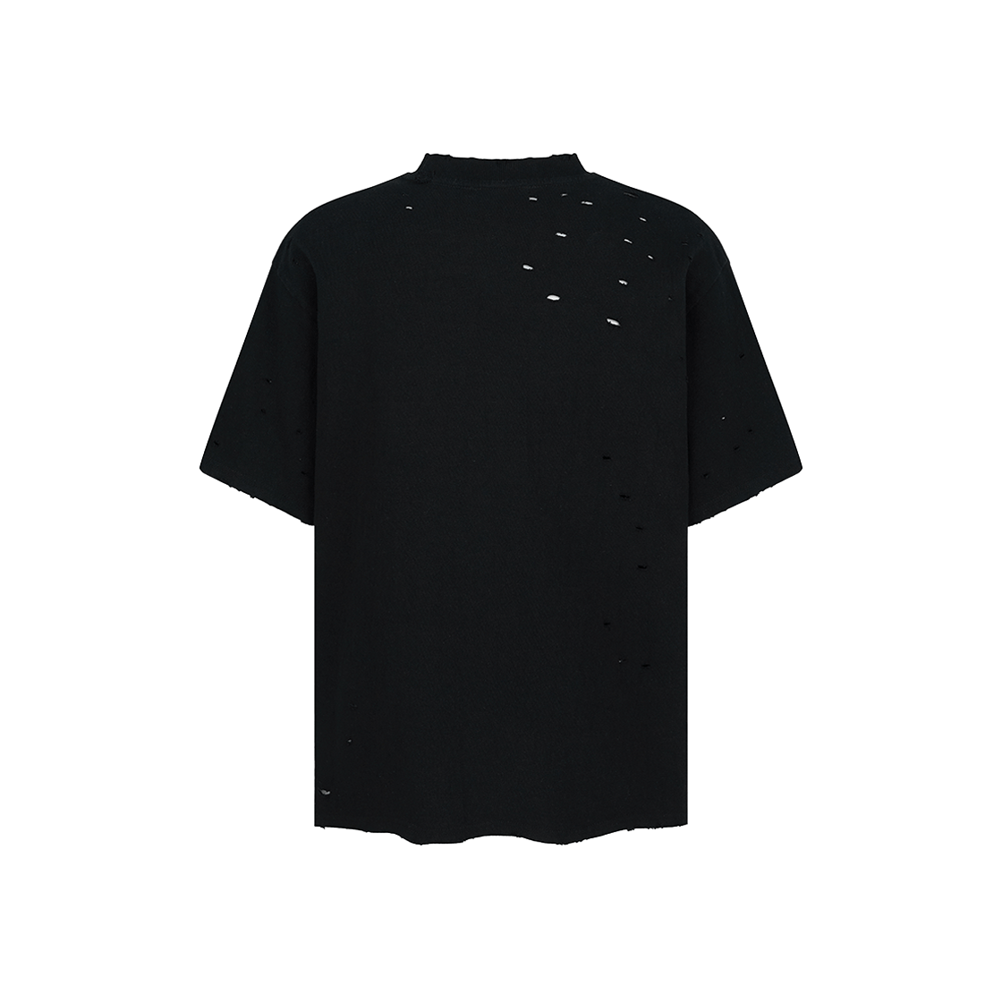 엔드릭스 홀 레더 픽셀 로고 티셔츠 블랙(EDLIX Hole Leather Pixel Logo T-Shirt Black) - 2
