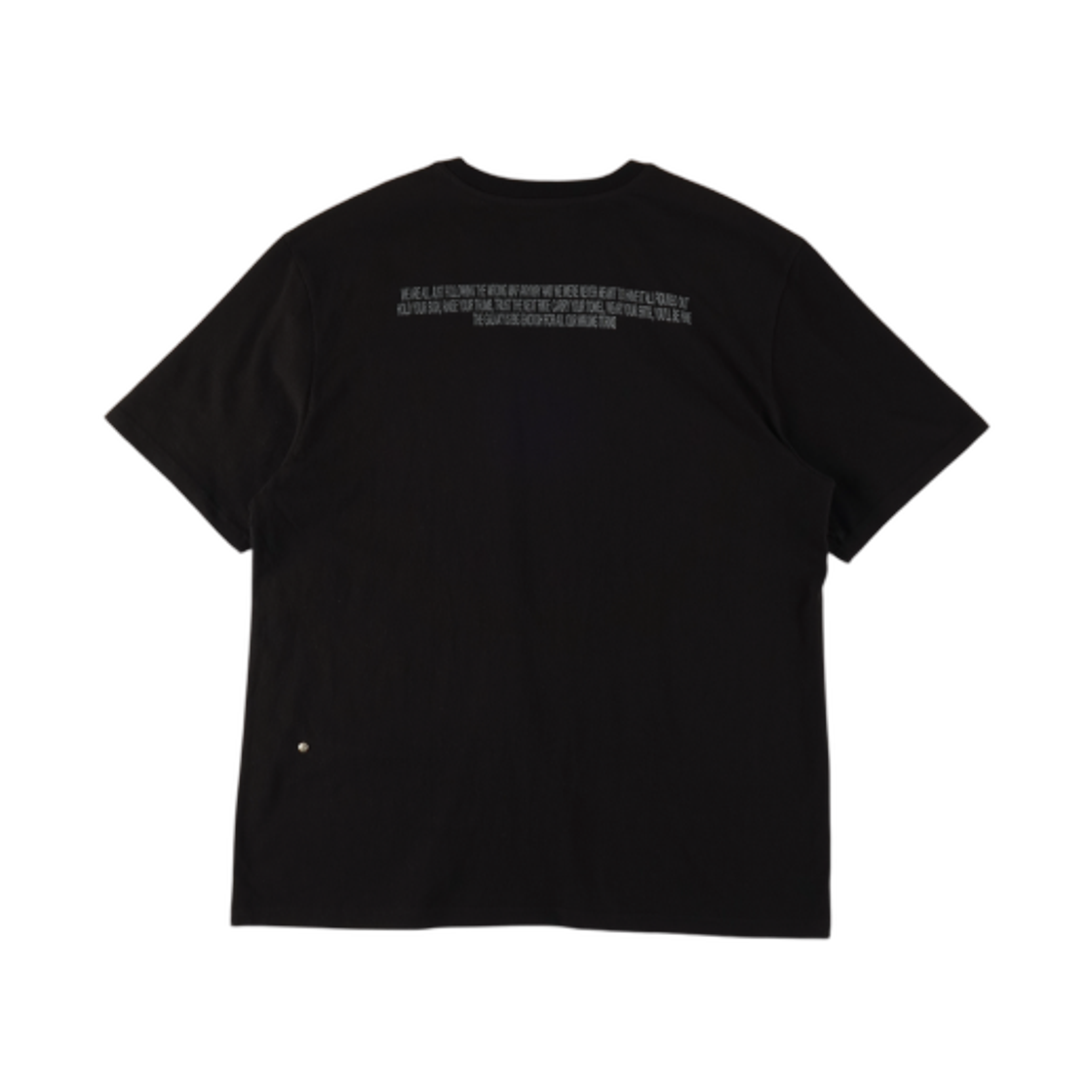 (W) 이알티알 서클 티셔츠 블랙((W) ERTR Circle T-Shirt Black) - 2