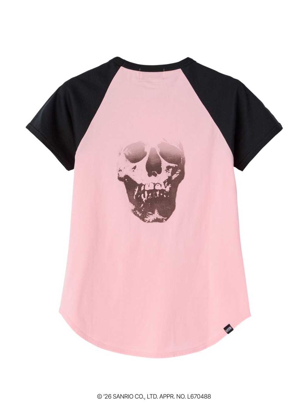 (W) Hysteric Glamour x Sanrio Kitty On Woman T-Shirt White, (W) Hysteric Glamour x Sanrio Characters Band T-Shirt White 착용 스타일 - 10