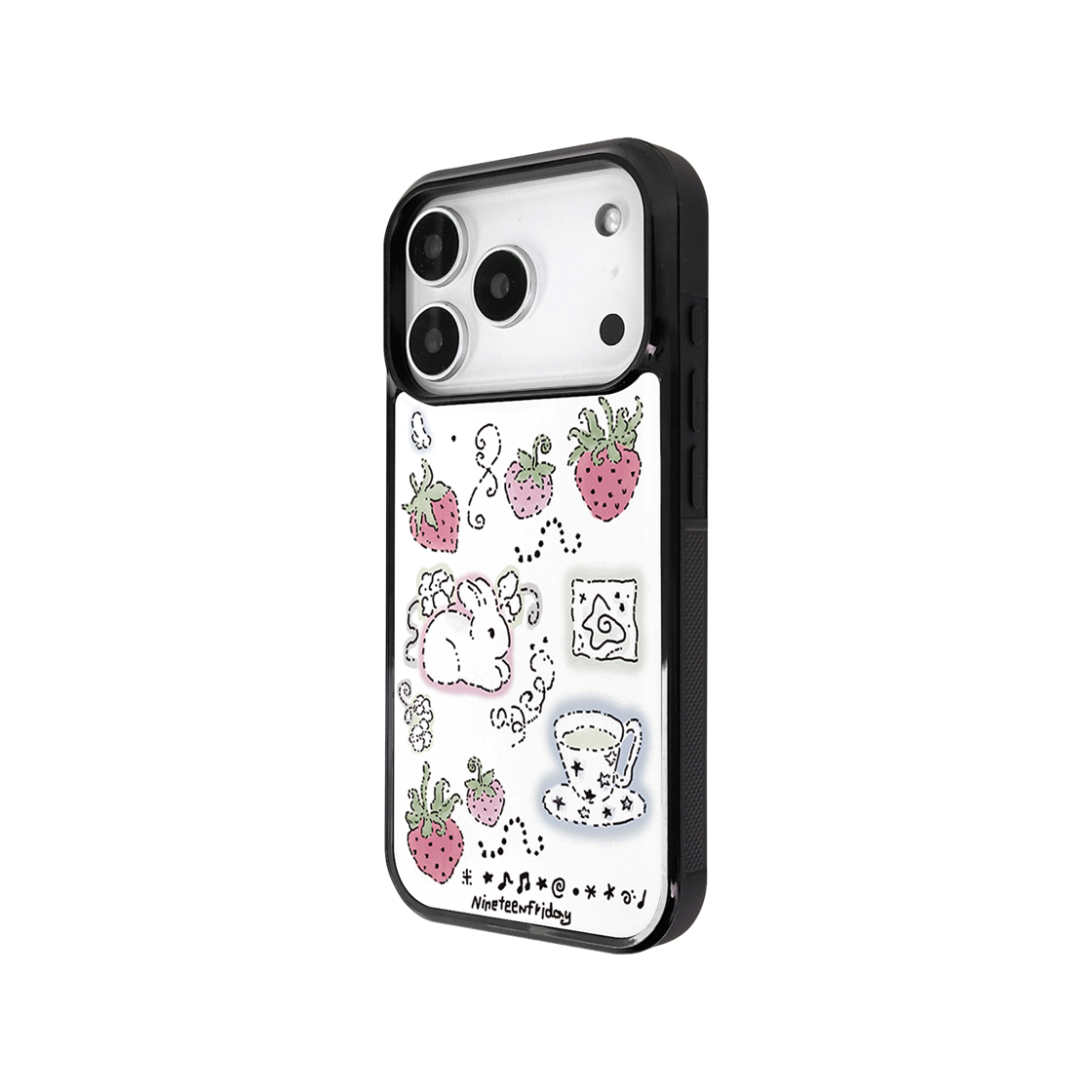 나인틴프라이데이 코지베리룸 맥세이프 에폭시 케이스(NINETEENFRIDAY Cozy berry room Magsafe Epoxy Case) - 2