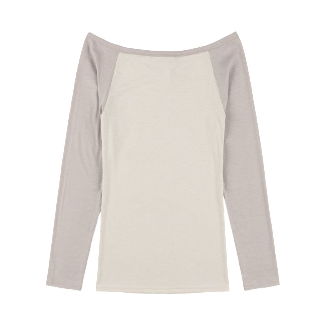 (W) 팬시 클럽 헤븐리 오프숄더 롱슬리브 베이지((W) Fancy Club Heavenly Off Shoulder Long Sleeve Beige) - 2
