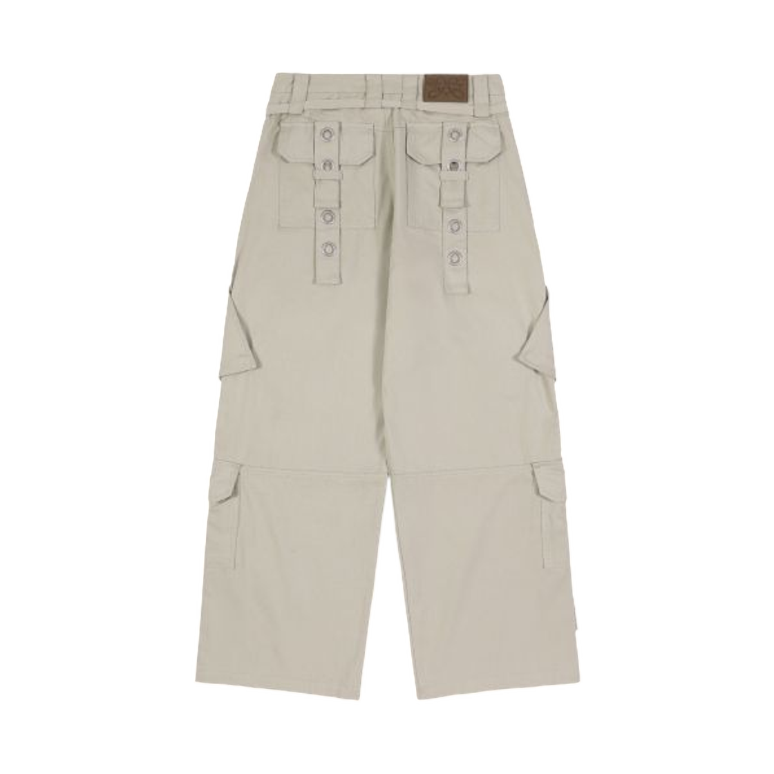(W) 팬시 클럽 디테처블 카고 스트랩 팬츠 베이지((W) Fancy Club Detachable Cargo Strap Pants Beige) - 2