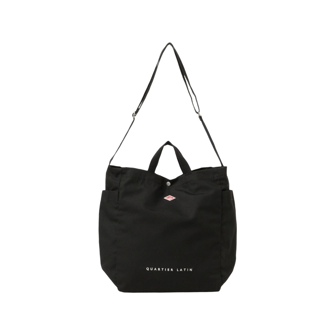 단톤 카르티에 라틴 캔버스 투웨이 토트백 블랙 화이트(Danton Quartier Latin Canvas 2Way Tote Bag Black White)
