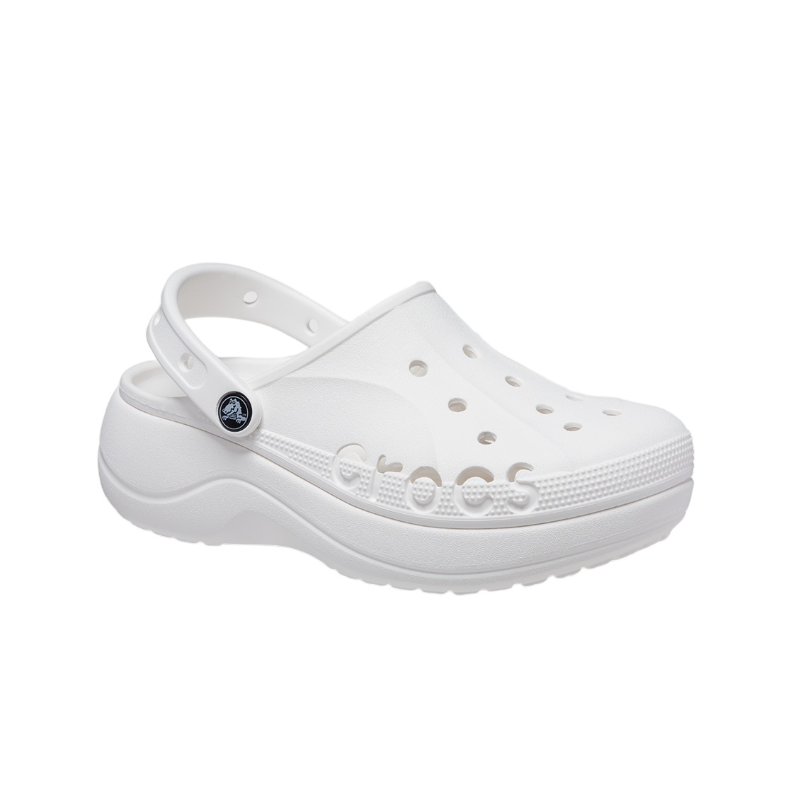 크록스 바야 플랫폼 클로그 화이트 26SWCL208186(Crocs BAYA PLATFORM CLOG WT 26SWCL208186) - 3