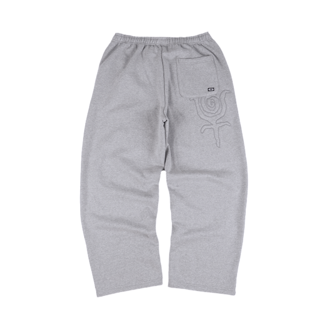 이알티알 에머네이트 로고 조거 팬츠 멜란지 그레이(ERTR Emanate Logo Jogger Pants Melange Grey) - 1