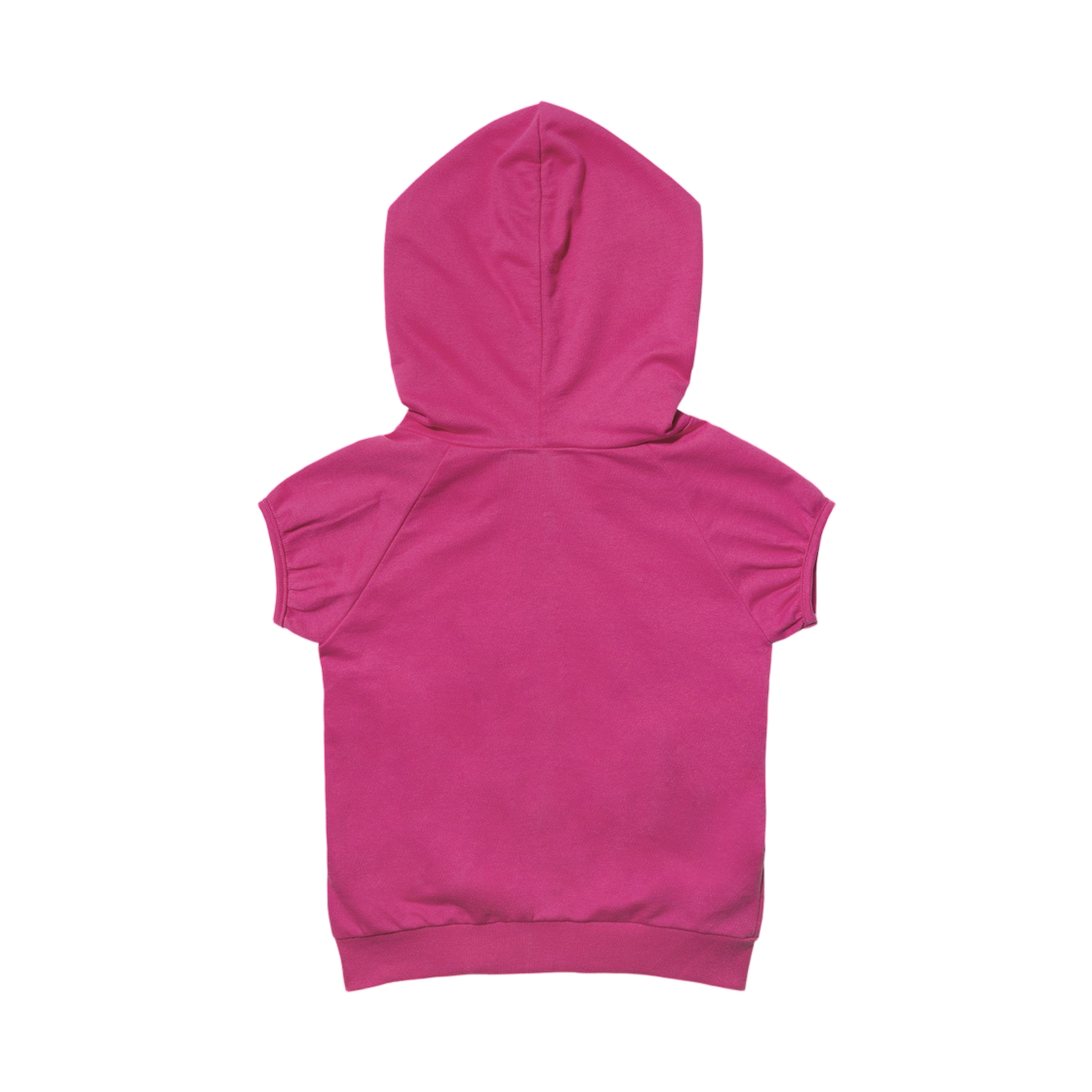 (W) 팬시 클럽 핫픽스 퍼프 슬리브 후드 집업 핫 핑크((W) Fancy Club Hotfix Puff Sleeve Hooded Zip Up Hot Pink) - 2