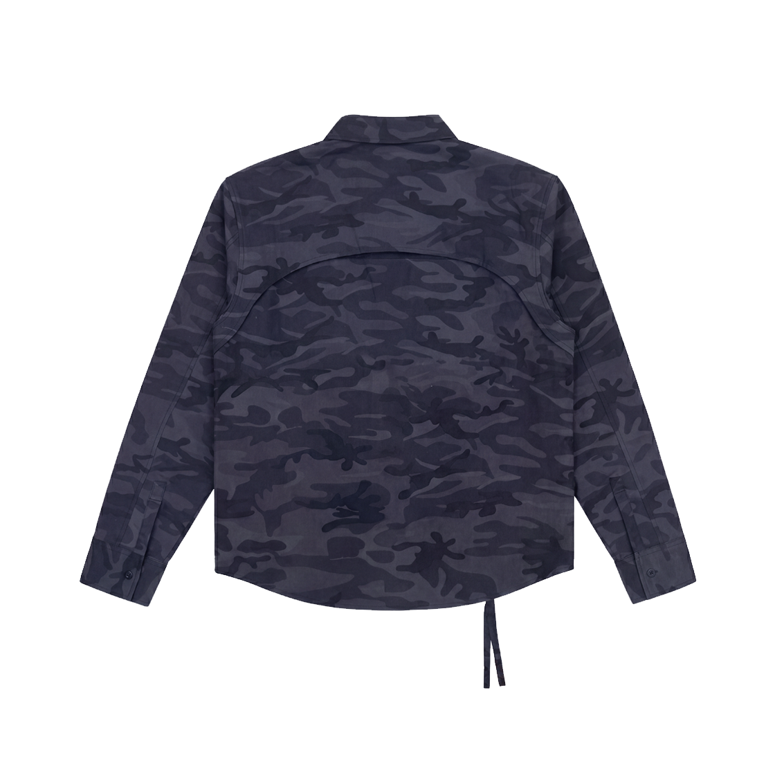 비엘알 카모 집업 오버셔츠 차콜(BLR Camo Zip-Up Overshirt Charcoal) - 2