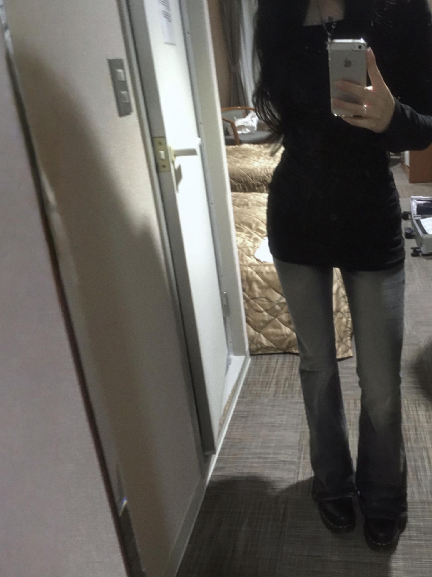 Dr. Martens 1461 Smooth Black 착용 스타일