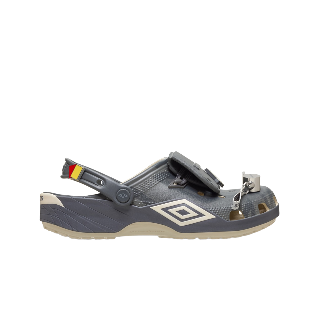 크록스 x 엄브로 클래식 클로그 본 슬레이트 그레이(Crocs x Umbro Classic Clog Bone Slate Grey) - 1
