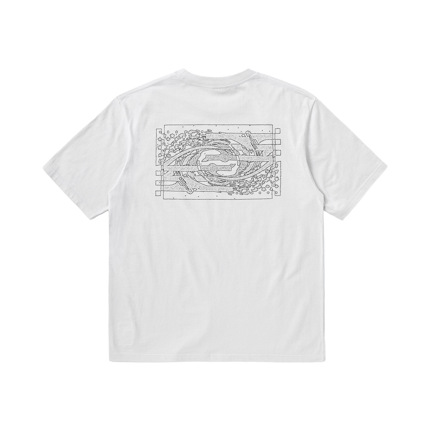 [KREAM 단독] 버날 타이거 P.U 플래그 티 라이트 그레이([KREAM 단독] BANAL TIGER P.U Flag Tee Light Gray)