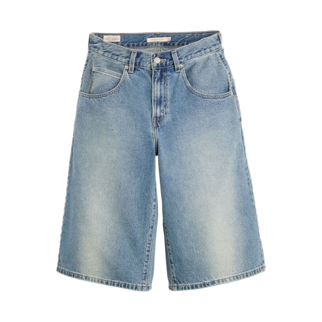 005DT0002 (W) Levi's Super Baggy Jorts Hazy Times Medium Wash