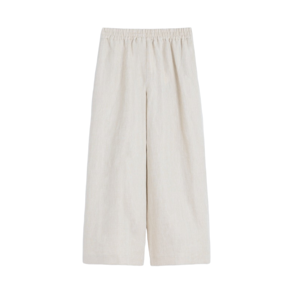 (W) 위켄드 막스마라 펠리노 린넨 팬츠 에크루((W) Weekend Max Mara Felino Linen Pants Ecru) - 1