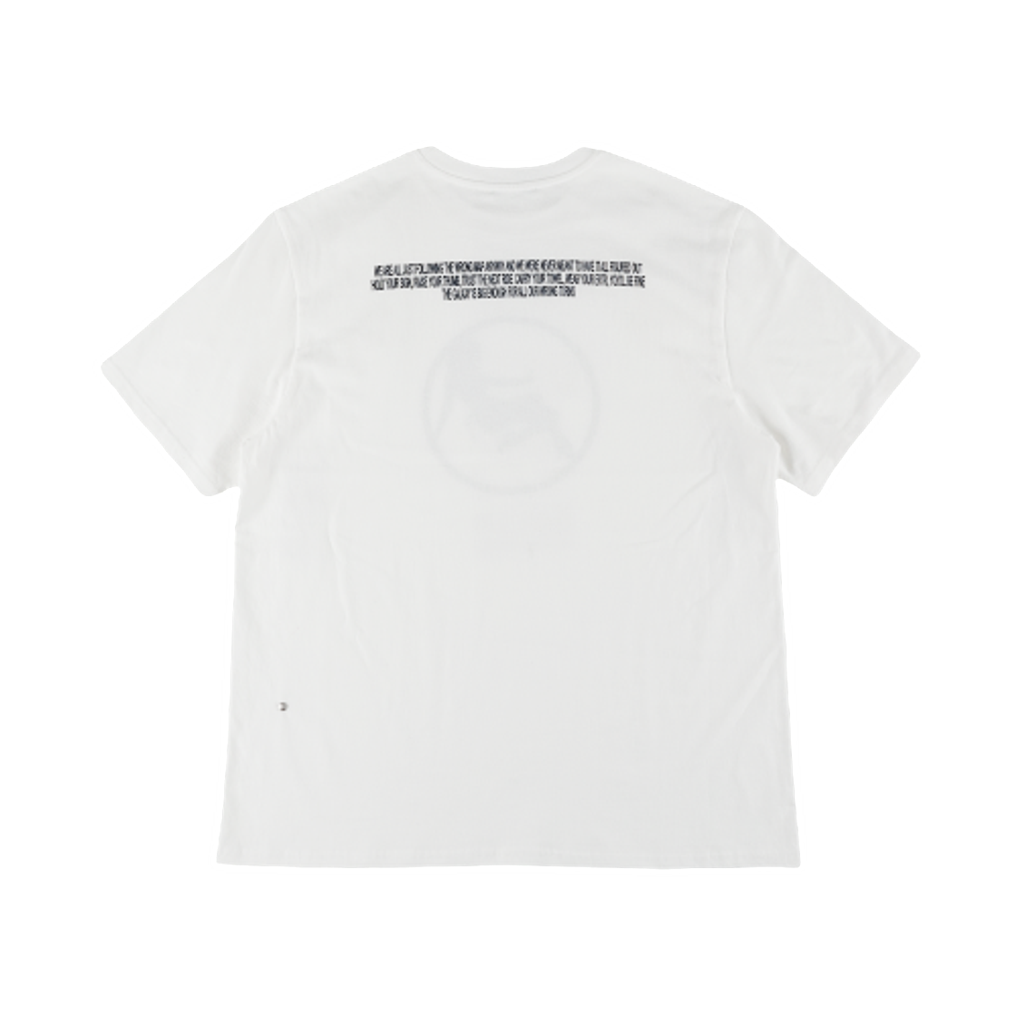 (W) 이알티알 서클 티셔츠 화이트((W) ERTR Circle T-Shirt White) - 2
