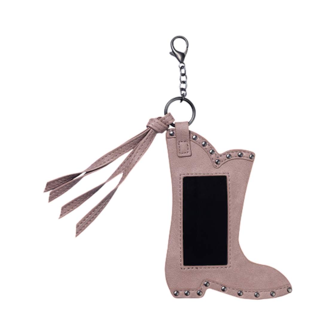 팬시 클럽 웨스턴 부츠 키링 베이비 핑크(Fancy Club Western Boots Keyring Baby Pink) - 2