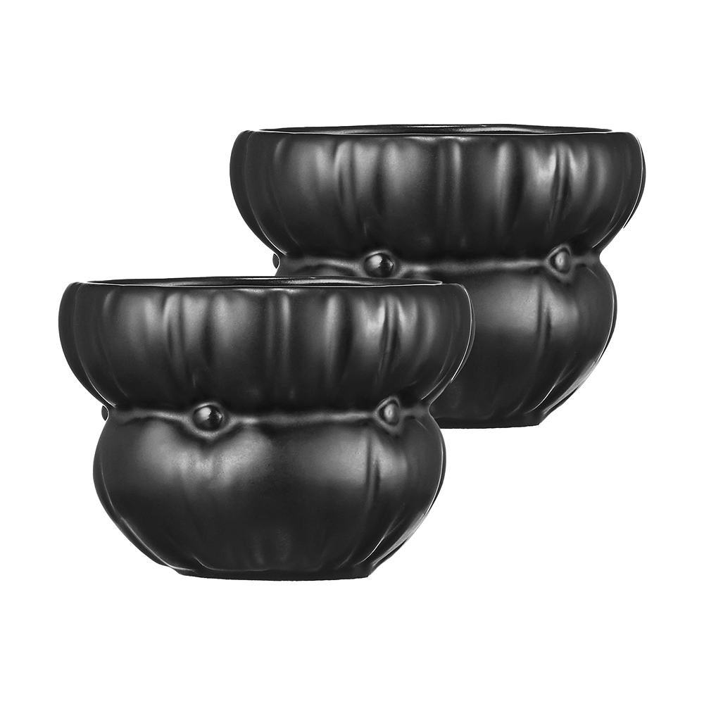 리이제 쿠션 미니컵 2P 세트 매트 블랙(LEEJAE Cushion Mini Cup 2P Set Matte Black)