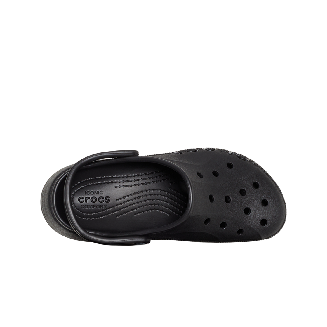 크록스 바야 플랫폼 클로그 블랙 26SWCL208186(Crocs BAYA PLATFORM CLOG BK 26SWCL208186) - 4