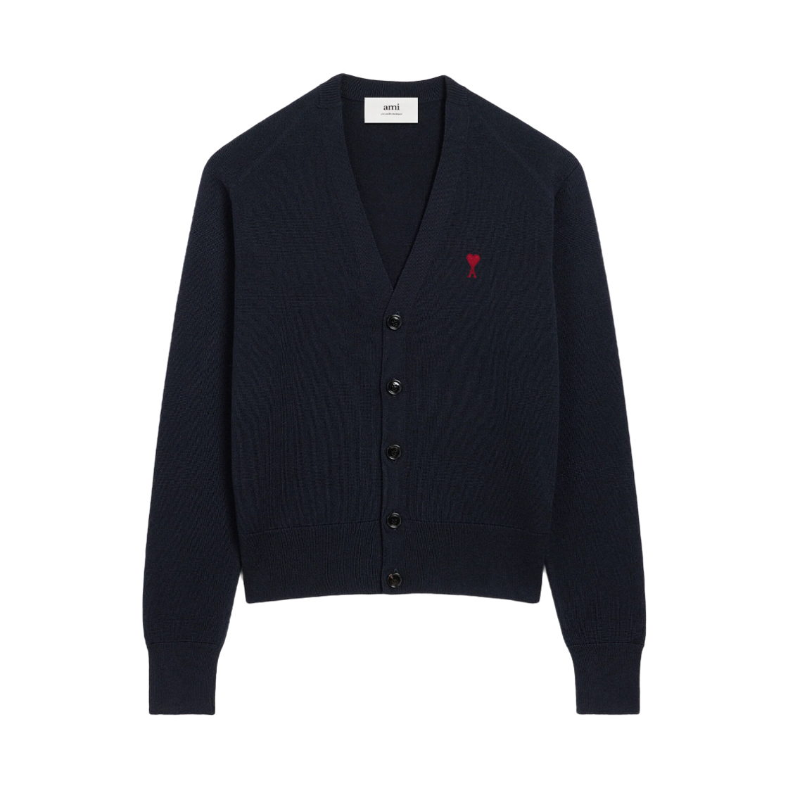HKC361 001 414 [25% 쿠폰] AMI Cardigan Navy