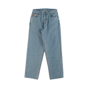 (W) ERTR Vogon Thumbs Up Denim Pants Light Blue