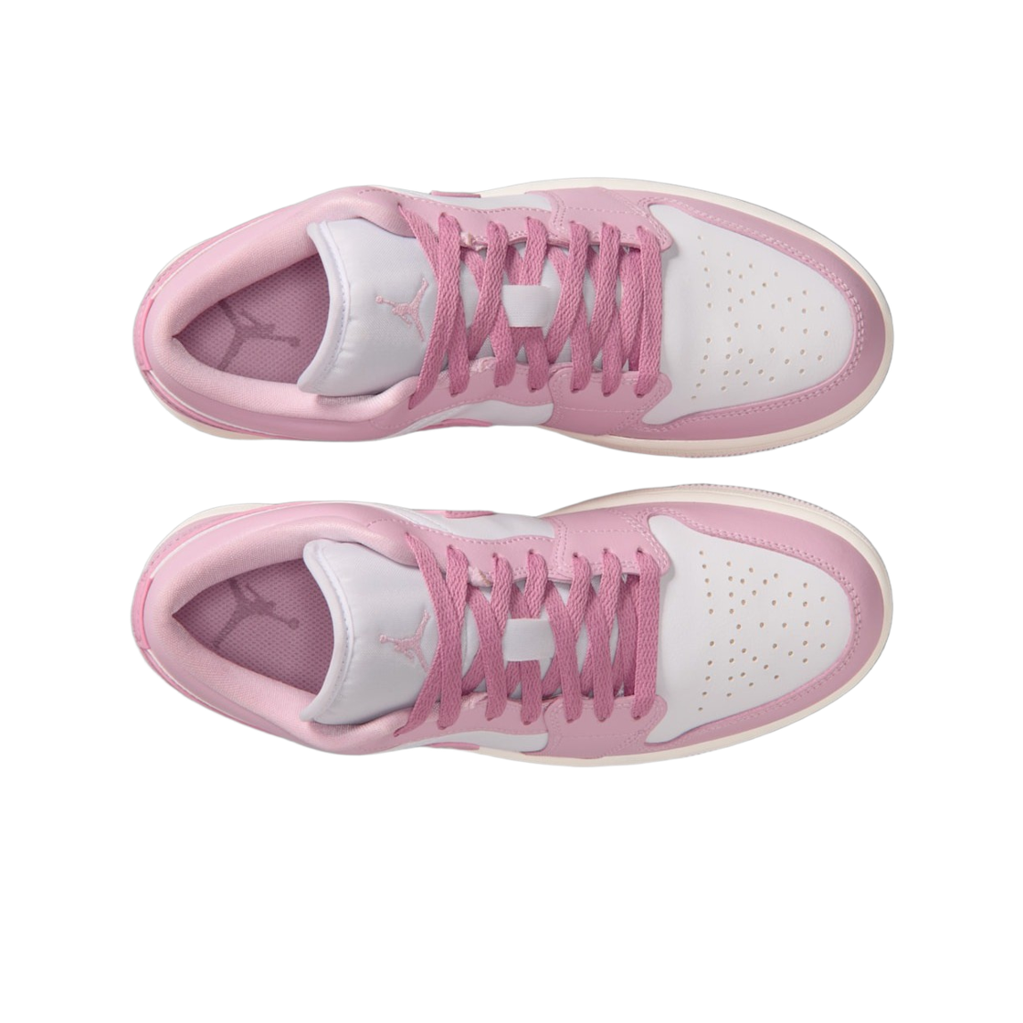 (W) 조던 1 로우 아이스드 카마인 엘리멘탈 핑크((W) Jordan 1 Low Iced Carmine Elemental Pink) - 2