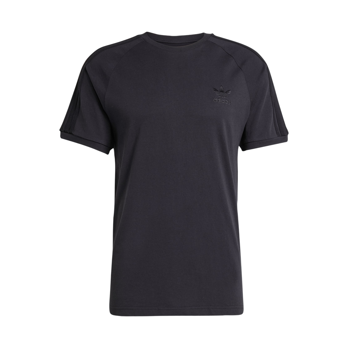 JY1372 Adidas Originals Adicolor Classics 3 Stripes T-Shirt Black - KR Sizing
