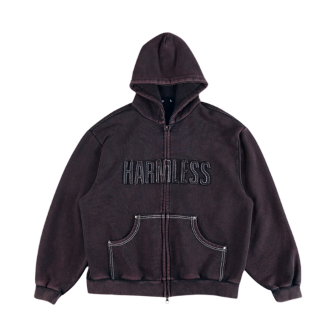 이알티알 함레스 후드 집업 블루(ERTR Harmless Hoodie Zip Up Blue) - 1