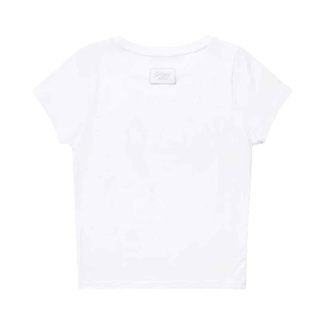 (W) 팬시 클럽 클레프 심볼 티셔츠 화이트((W) Fancy Club Clef Symbol T-Shirt White) - 2