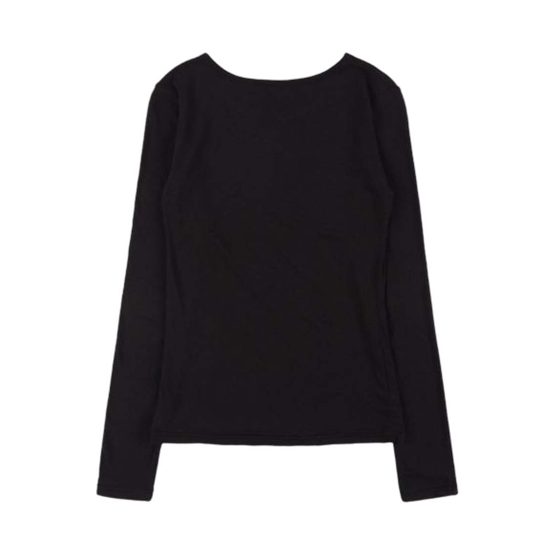 (W) 팬시 클럽 위 메이크 트러블 롱슬리브 블랙((W) Fancy Club We Make Trouble Long Sleeve Black) - 2